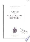 Boletín de la Real Academia Española