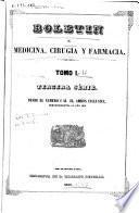 Boletín de medicina, cirugía y farmacia