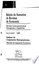 Boletín de sumarios de revistas de economía