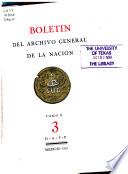 Boletín del Archivo General de la Nación