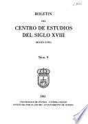 Boletín del Centro de Estudios del Siglo XVIII.