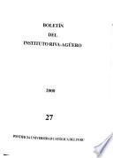 Boletín del Instituto Riva-Agüero