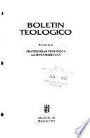 Boletín teológico