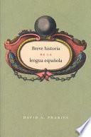 Breve historia de la lengua española