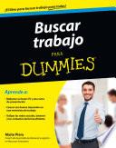 Buscar trabajo para Dummies - BOLSILLO