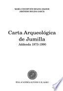 Carta arqueológica de Jumilla