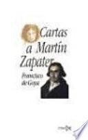 Cartas a Martín Zapater