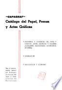 Catálogo del papel, prensa y artes gráficas