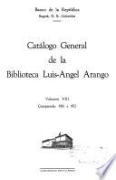 Catálogo general de la Biblioteca Luis-Angel Arango