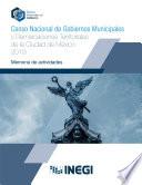 Censo Nacional de Gobiernos Municipales y Demarcaciones Territoriales de la Ciudad de México 2019. Memoria de actividades