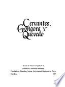 Cervantes, Góngora y Quevedo