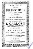 Chronica de los Principes de Asturias, y Cantabria