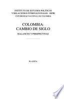 Colombia, cambio de siglo