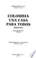 Colombia, una casa para todos