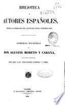 Comedias escogidas de Agustín Moreto y Cabaña