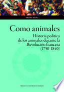 Como animales