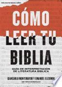 Cómo leer tu Biblia