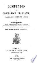 Compendio de gramática italiana ...