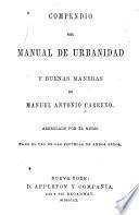 Compendio del Manual de urbanidad y buenas maneras