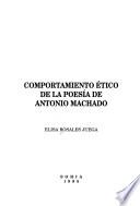 Comportamiento ético de la poesía de Antonio Machado