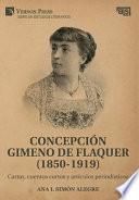 Concepción Gimeno De Flaquer (1850-1919)