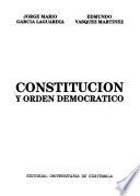 Constitución y orden democrático