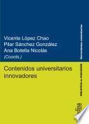 Contenidos universitarios innovadores