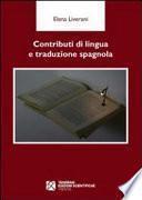 Contributi di lingua e traduzione spagnola