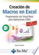 Creación de Macros en Excel