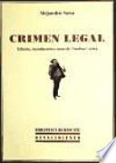 Crimen legal