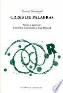 Crisis de palabras