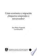 Crisis económica y migración