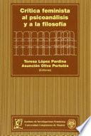 Crítica feminista al psicoanálisis y a la filosofía