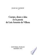 Cuerpo, deseo e idea en la poesía de Luis Antonio de Villena