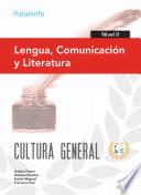 CULTURA GENERAL 2 LENGUA COMUNI