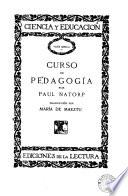 Curso de pedagogía