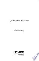 De asuntos literarios