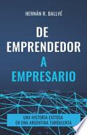 De emprendedor a empresario