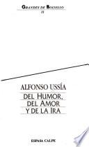 Del humor, del amor y de la ira