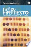 Del papiro al hipertexto