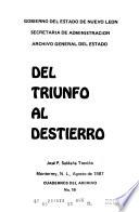 Del triunfo al destierro