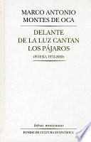 Delante de la luz cantan los pájaros