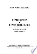 Democracia y renta petrolera