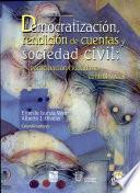 Democratización, rendición de cuentas y sociedad civil