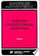 Derecho constitucional argentino