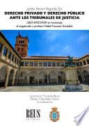 Derecho privado y Derecho público ante los tribunales de Justicia