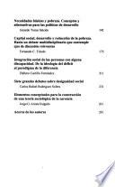 Desigualdad, pobreza, exclusión y vulnerabilidad en América Latina