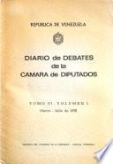 Diario de debates de la Cámara de Diputados