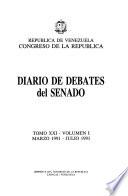 Diario de debates del Senado