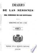 Diario de las Sesiones de Cortes, Congreso de los Diputados